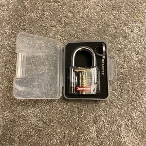 Supreme transparent lock